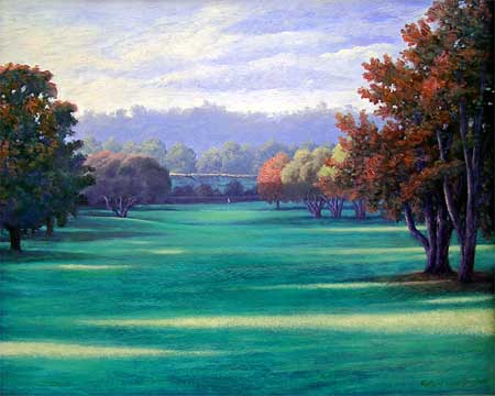Oil painting.